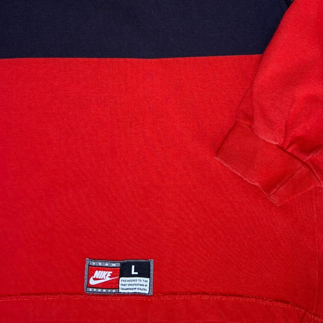 Vintage Nike Stade Toulousain Rugby polo - L