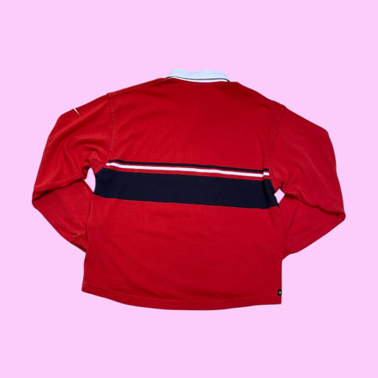 Vintage Nike Stade Toulousain Rugby polo - L