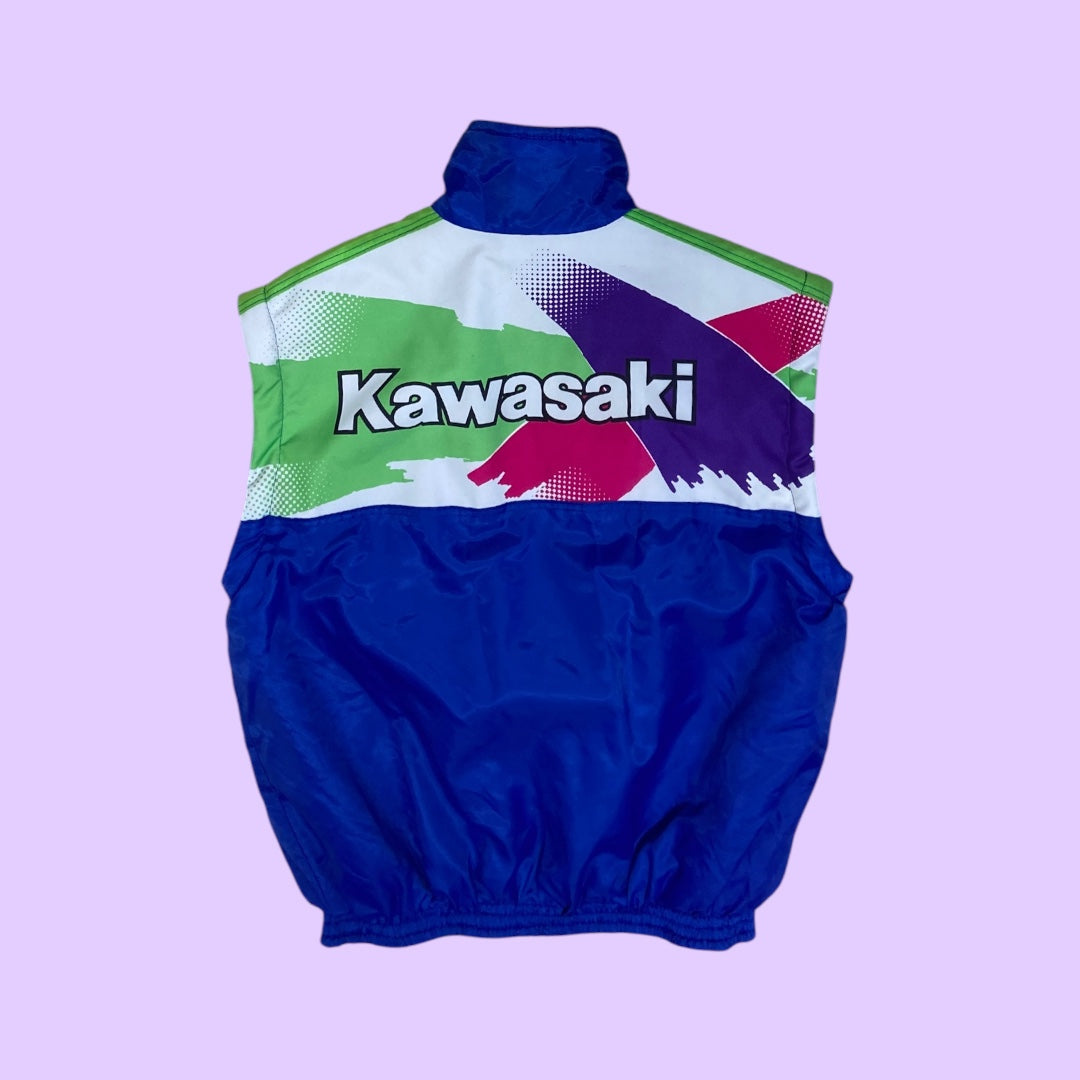 Vintage Kawasaki racing jacket - L