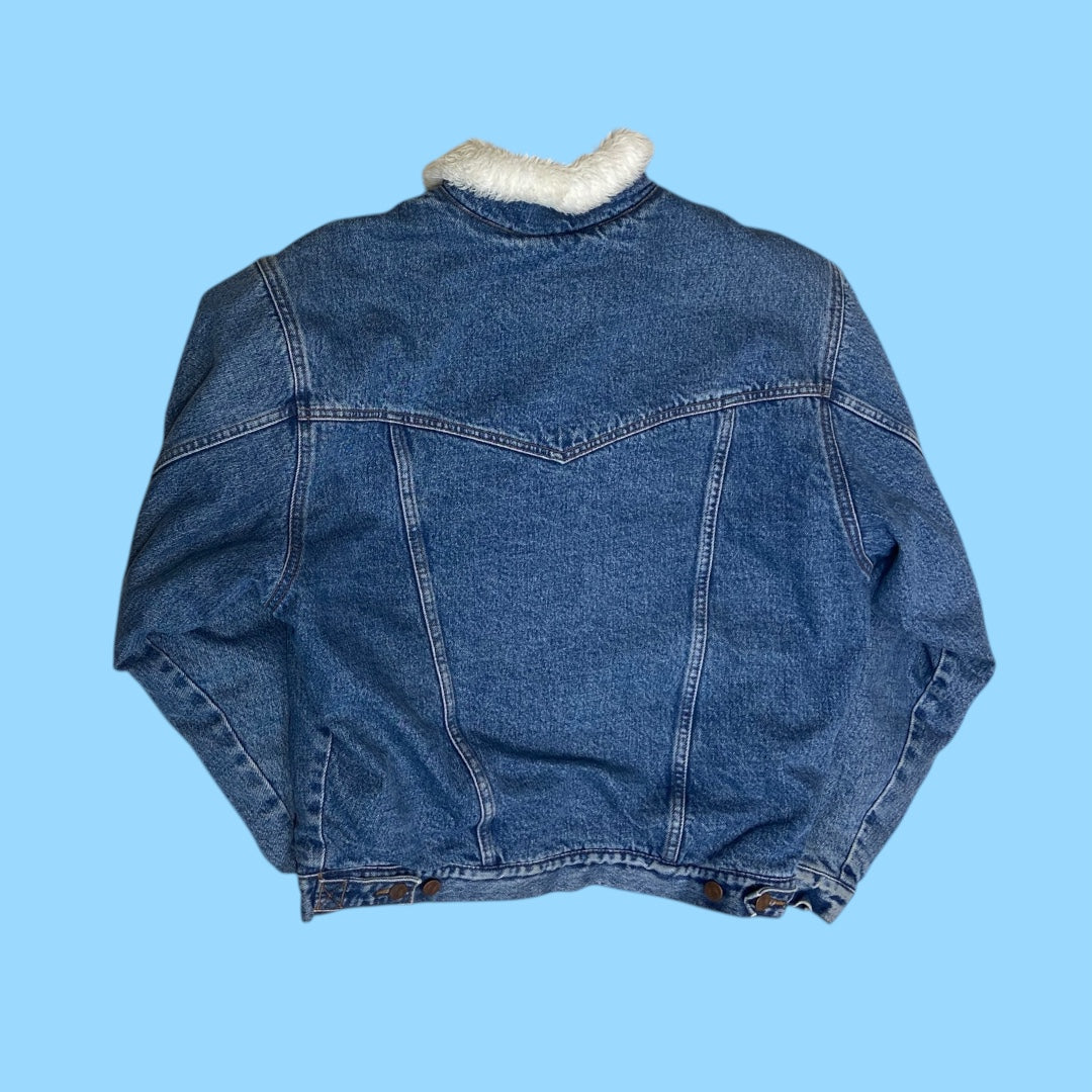 Vintage Wrangler sherpa jacket - S