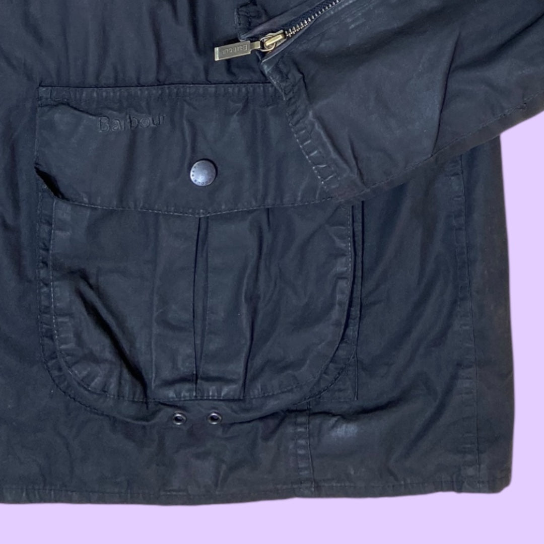 Vintage Barbour wax coat - XL