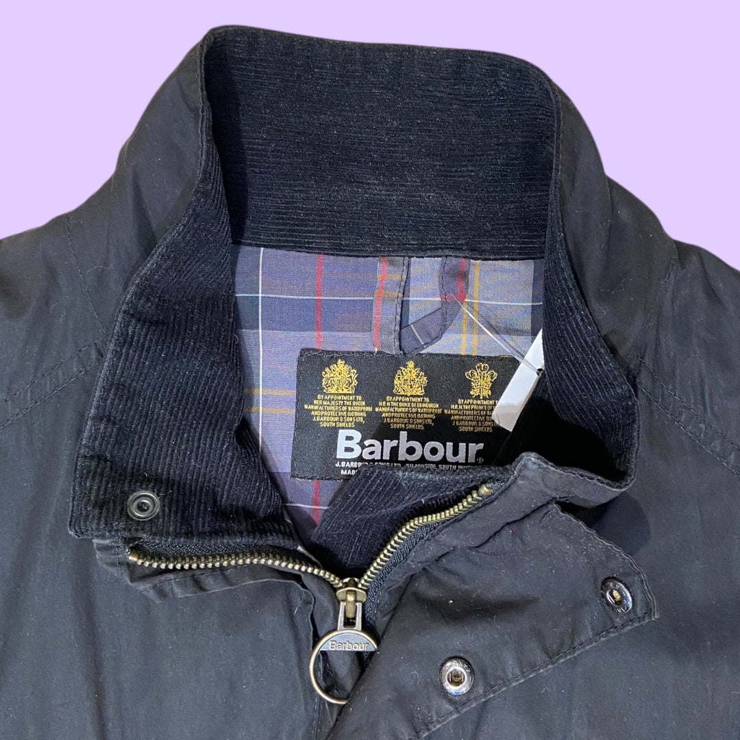 Vintage Barbour wax coat - XL