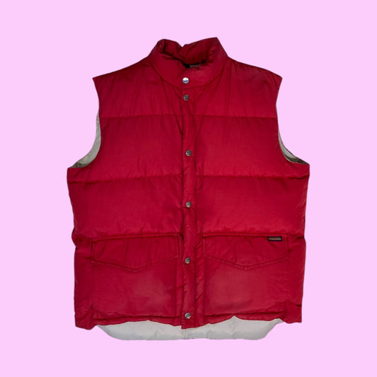 Vintage Woolrich down bodywarmer - L