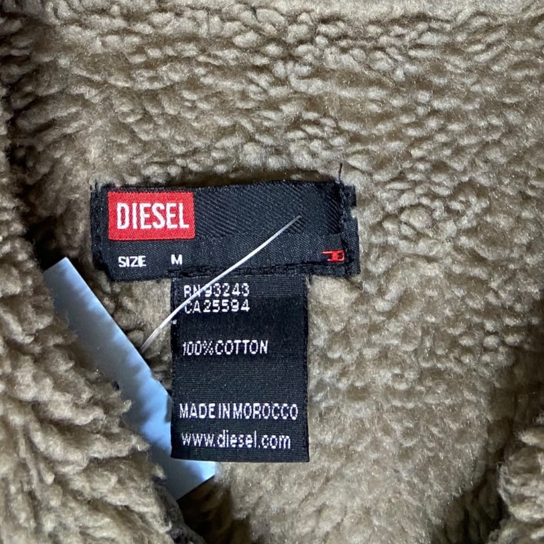 Vintage Diesel corduroy aviator jacket - M