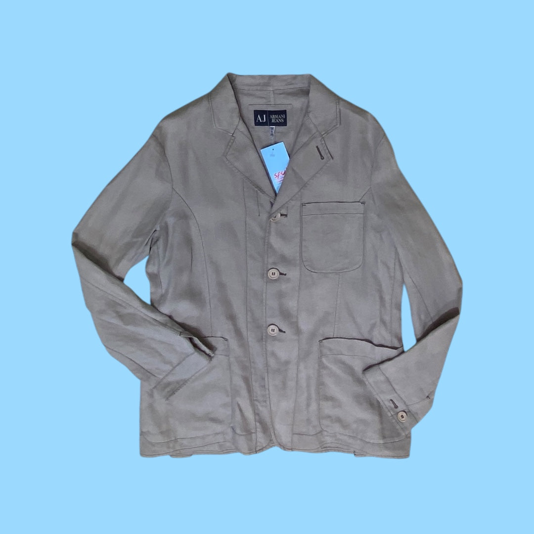 Vintage Armani Jeans hemp blazer - XL