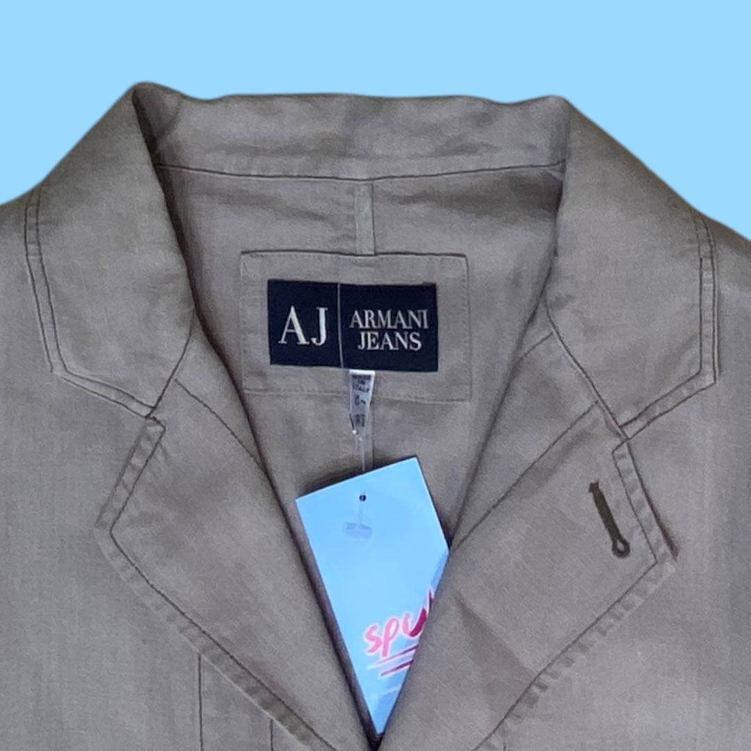 Vintage Armani Jeans hemp blazer - XL