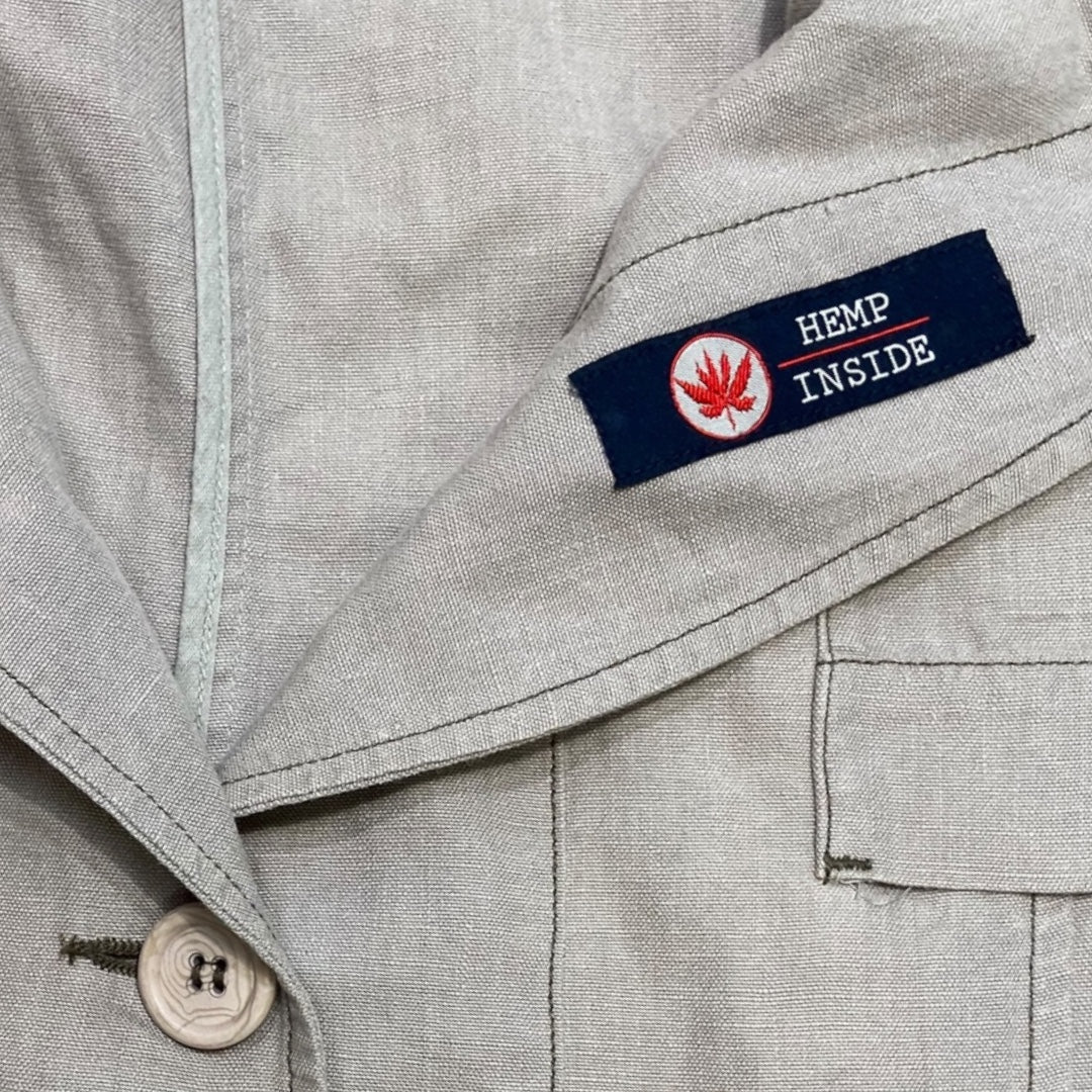 Vintage Armani Jeans hemp blazer - XL