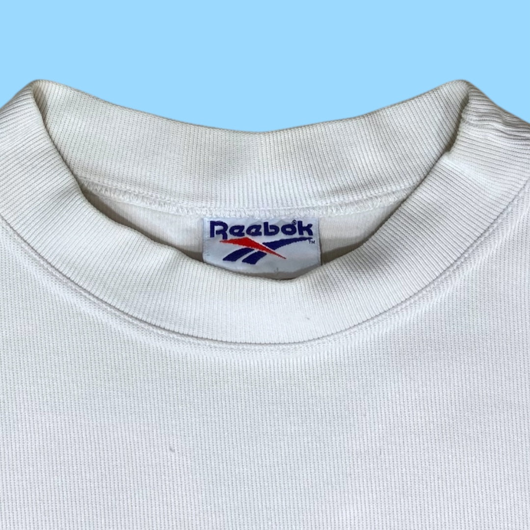 Vintage Reebok short sleeve sweater - L
