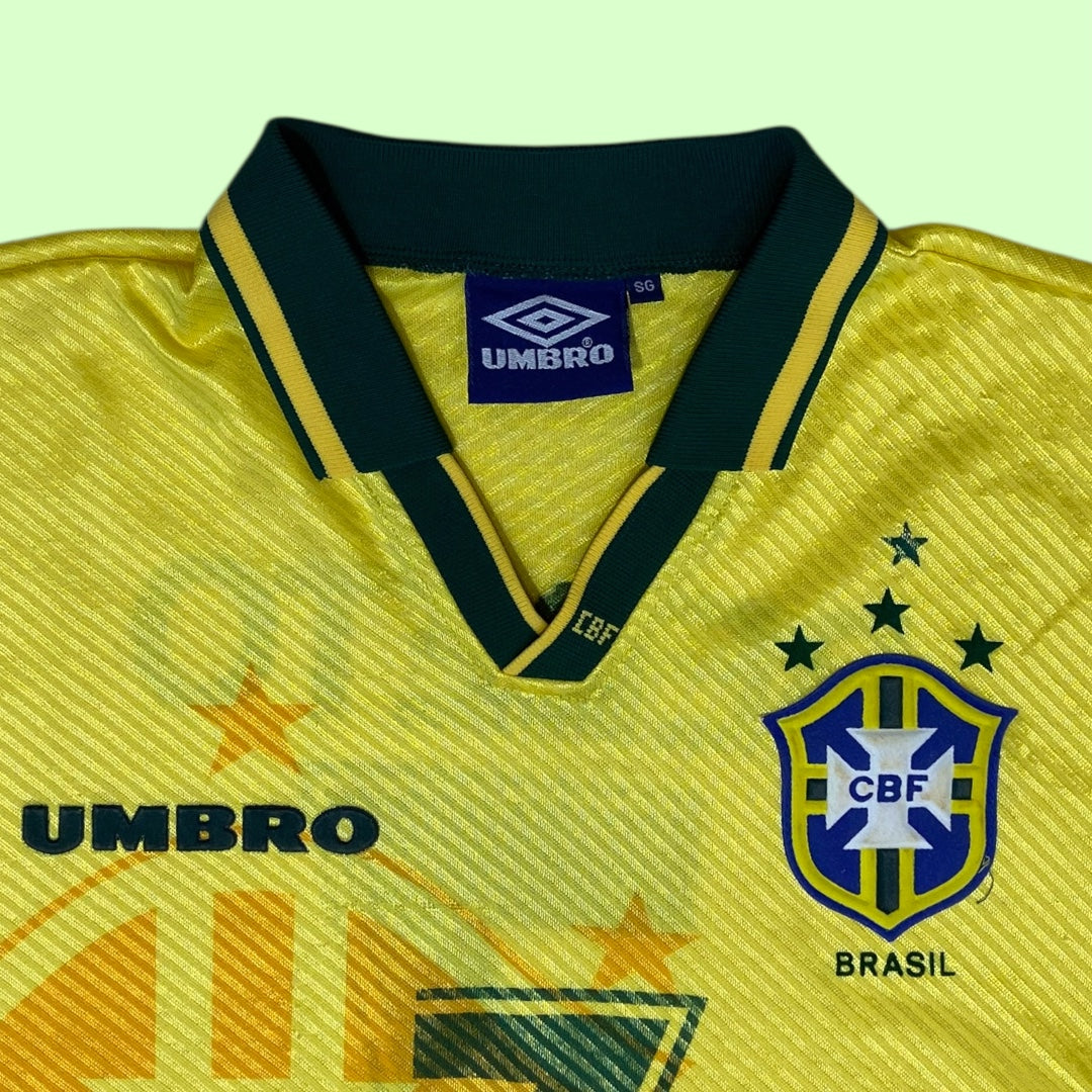 Vintage Umbro Bebeto Brasil '94 jersey - L