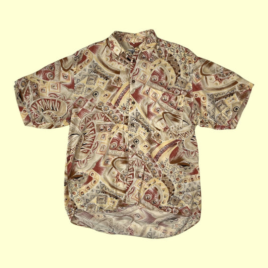 Vintage exotic shirt - M