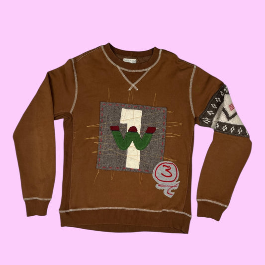 Vintage Think Pink sweater - S