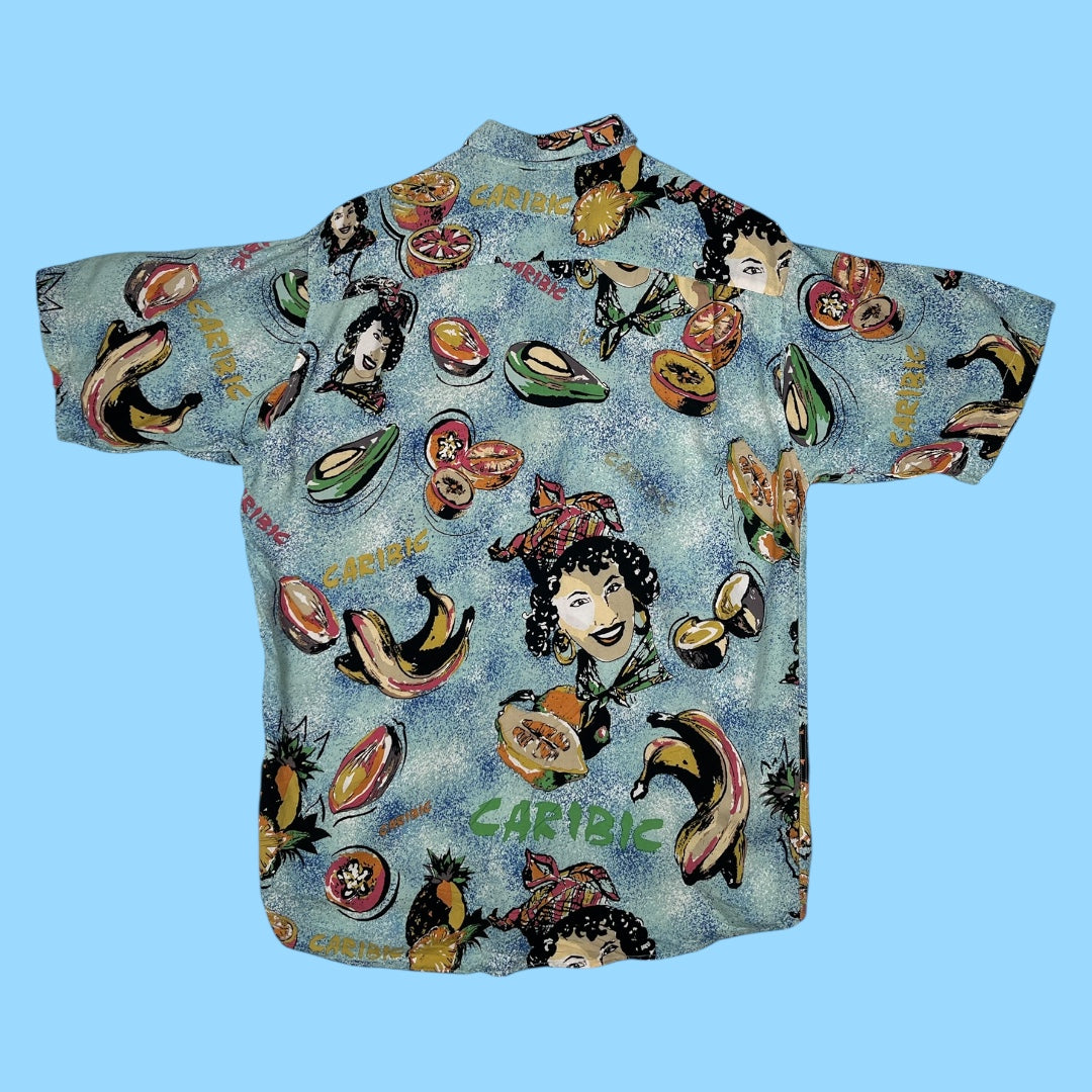 Vintage Angelo Litrico exotic shirt - M