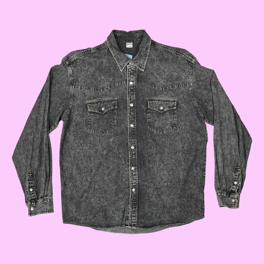 Vintage denim shirt - XL