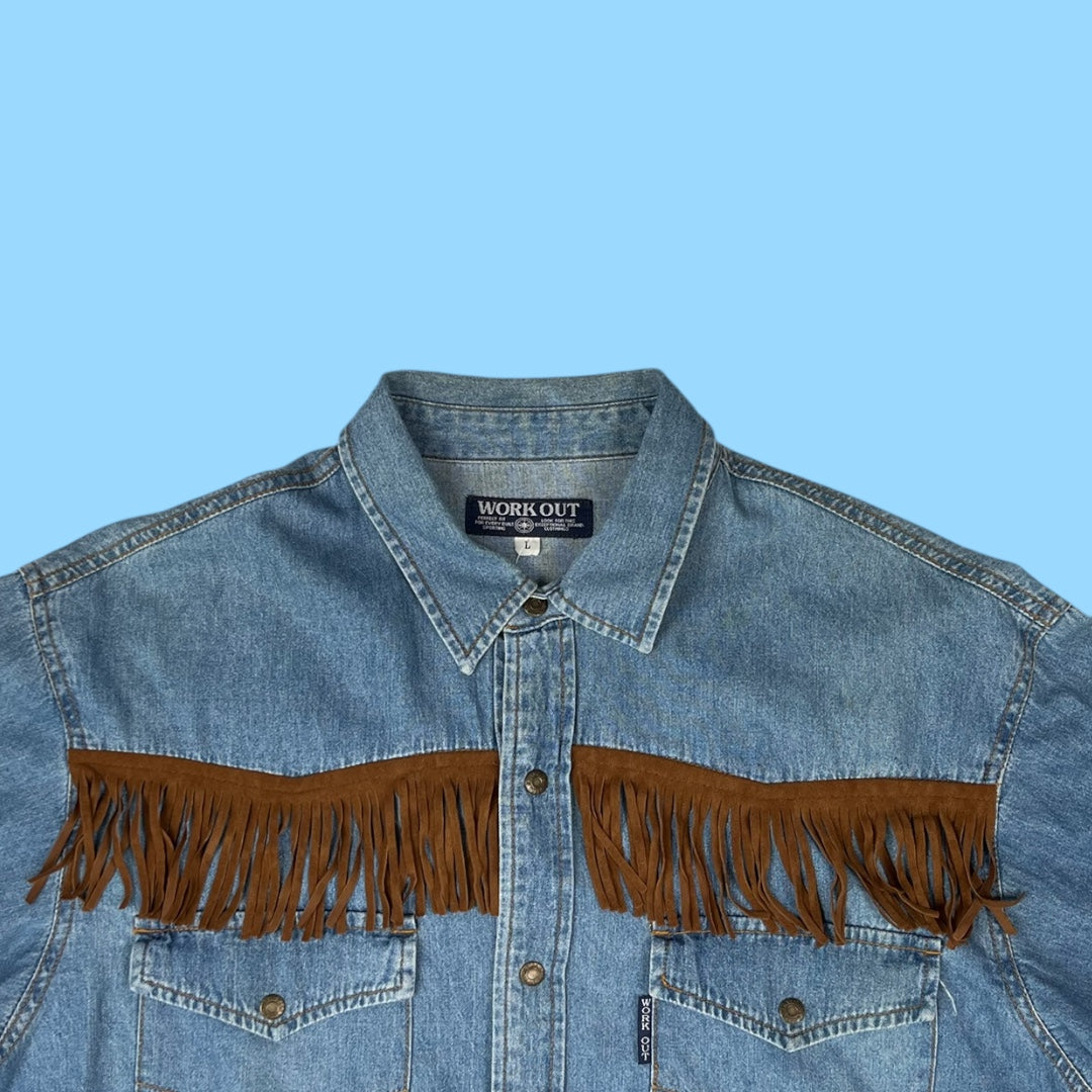 Vintage denim shirt - L
