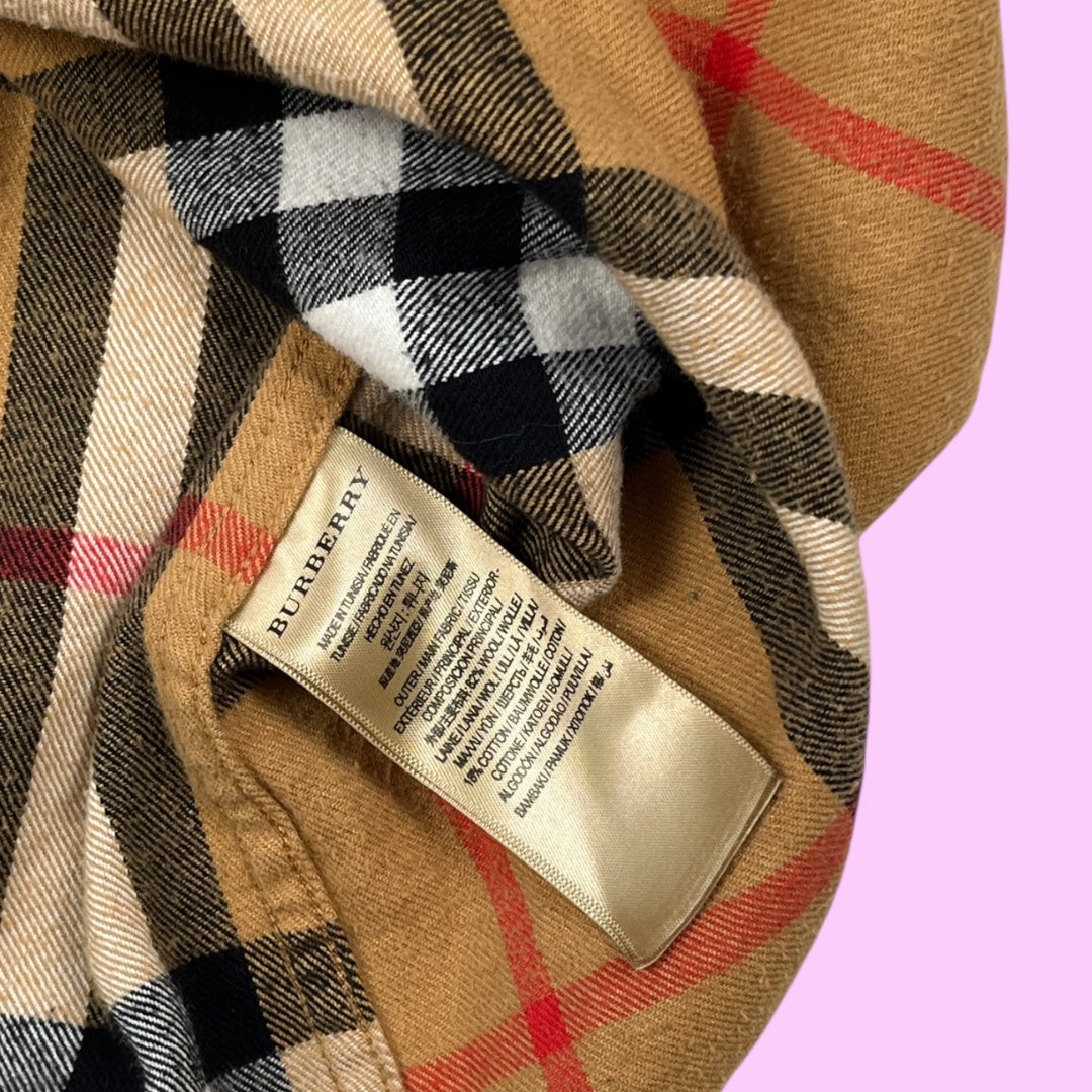 Vintage Burberry x Gosha Rubchinskiy flannel shirt - XS