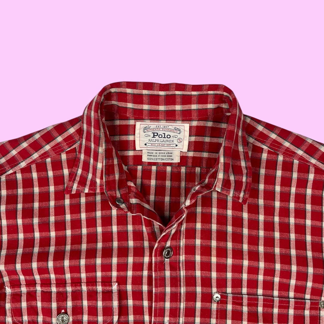 Vintage Ralph Lauren checkered shirt - M