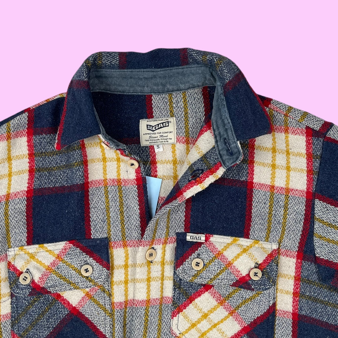 Vintage Gas heavy flannel shirt - S