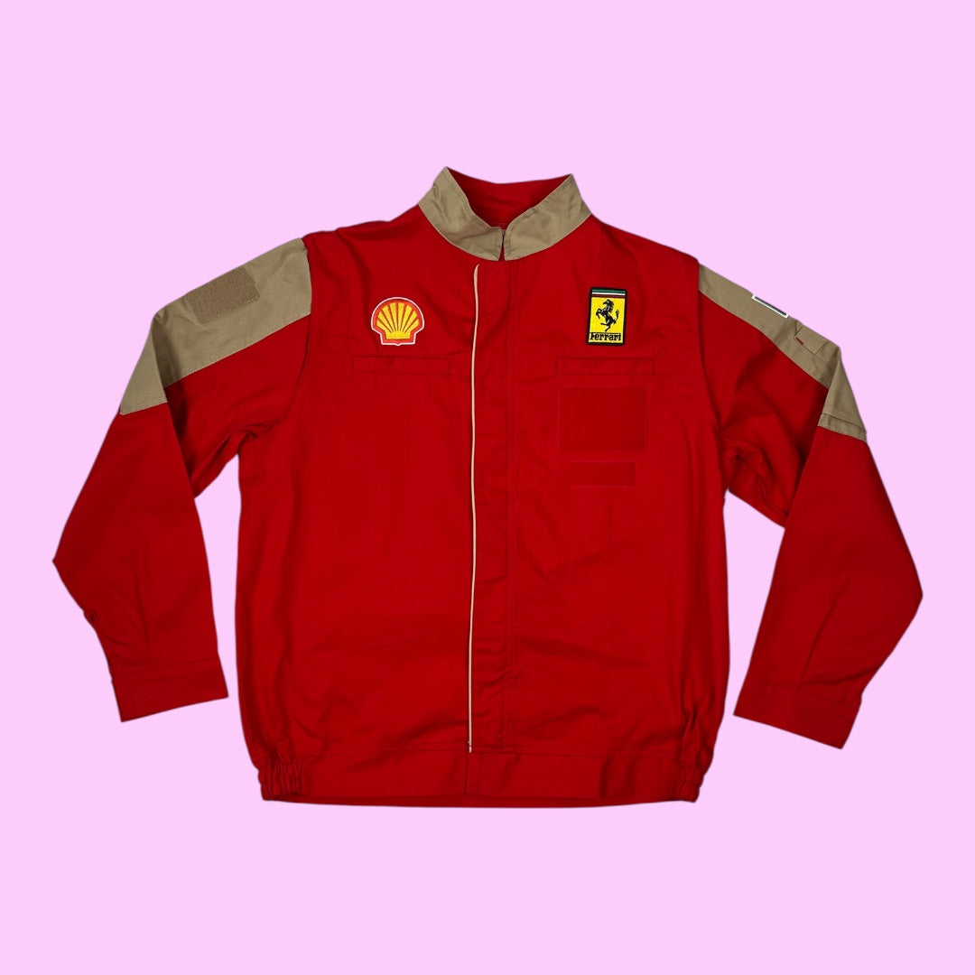 Vintage Ferrari race jacket - S
