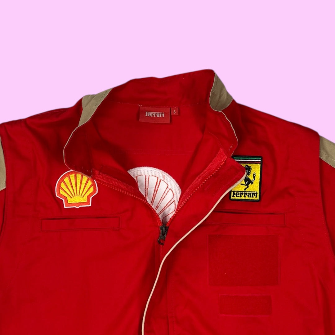 Vintage Ferrari race jacket - S