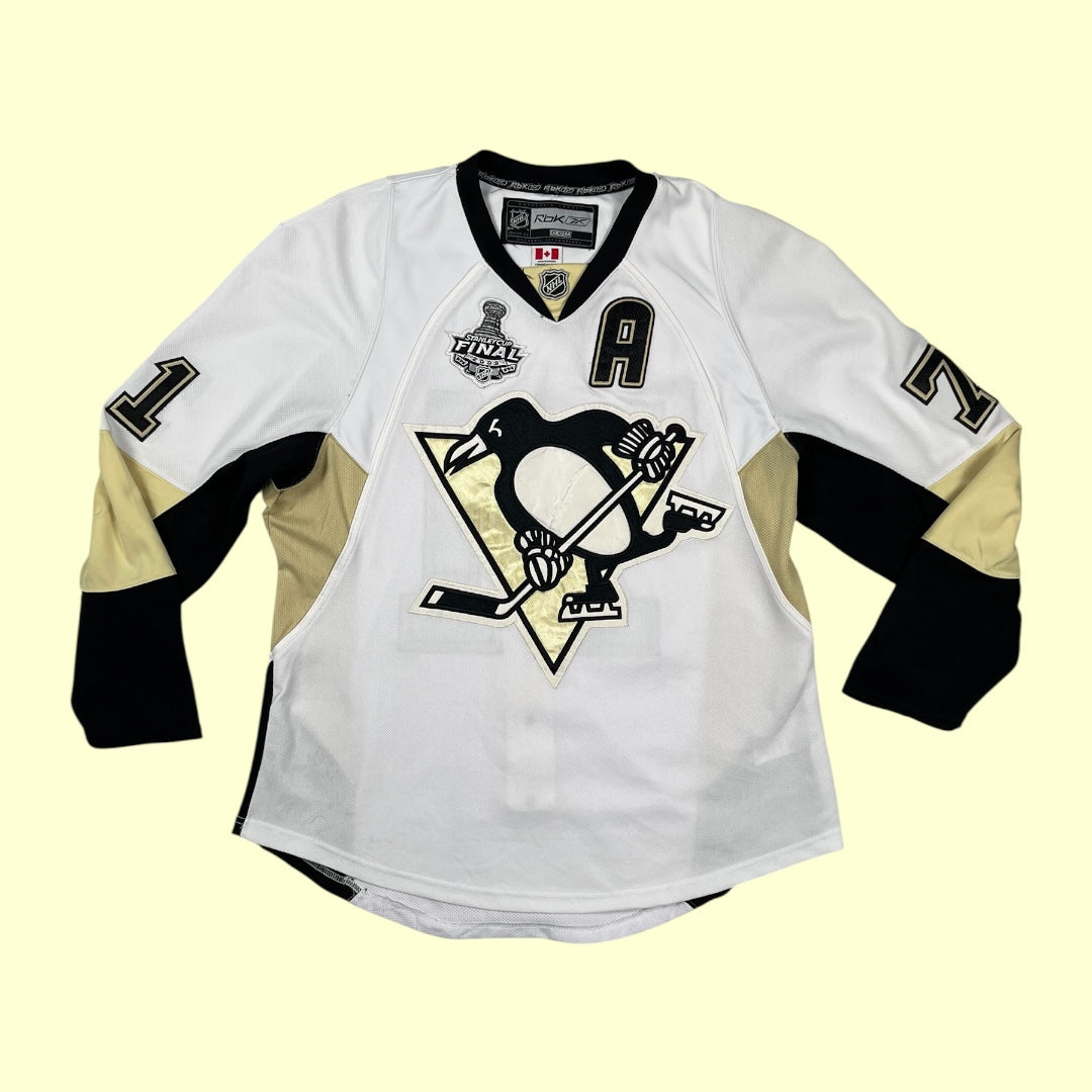 Vintage Reebok Penguins 2009 Stanley Cup final Malkin jersey - XL