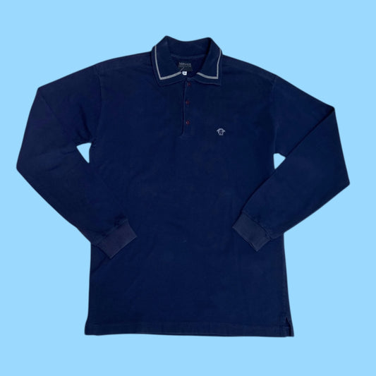 Vintage Versace Jeans Couture polo sweater - XL