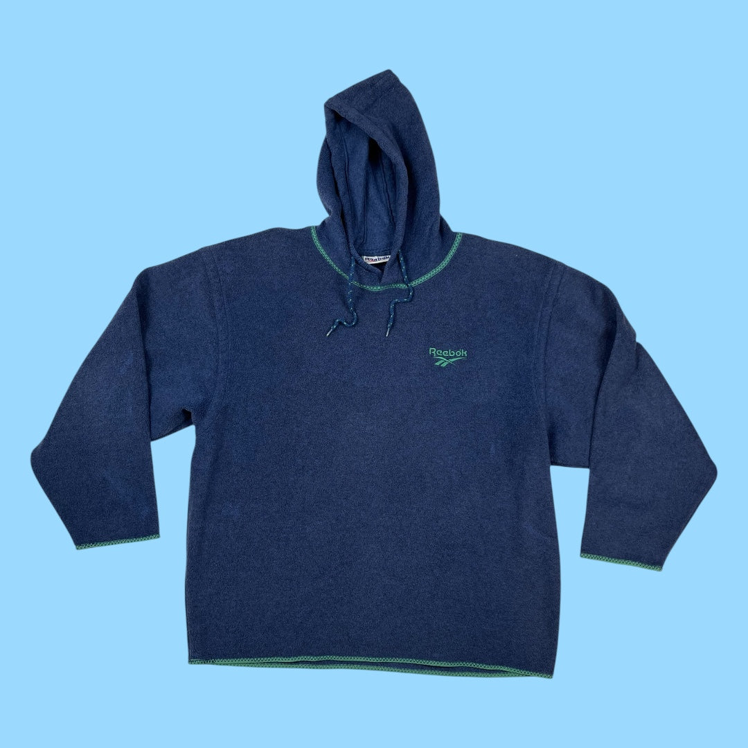 Vintage Reebok fleece hoodie - XL