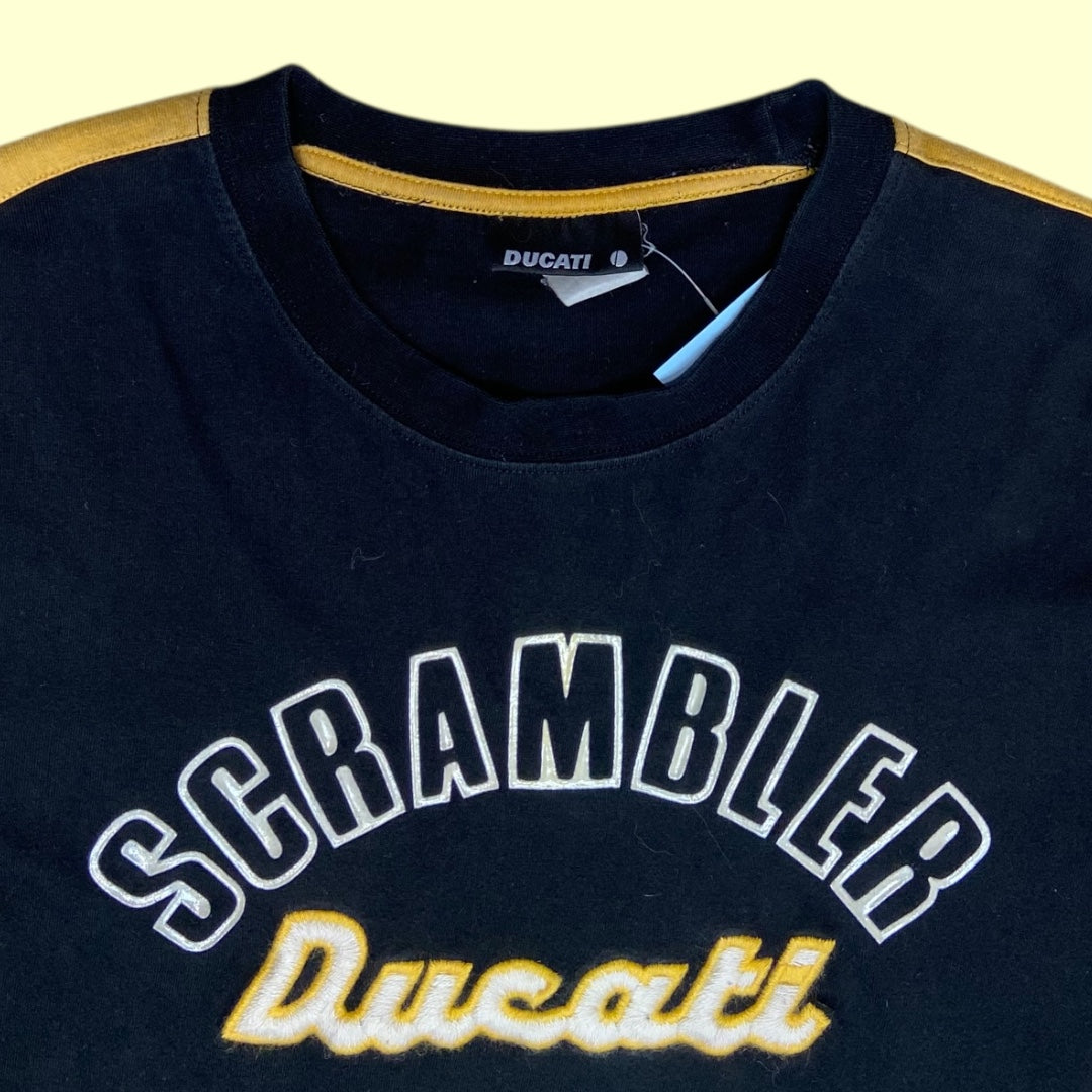 Vintage Ducati scrambler longsleeve t-shirt - M