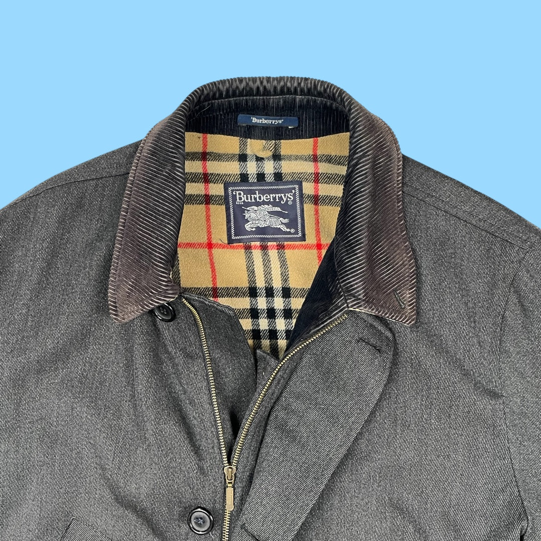 Vintage Burberry pure new wool coat - XL