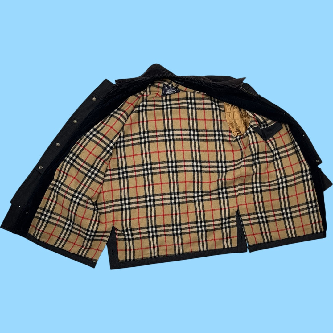Vintage Burberry pure new wool coat - XL