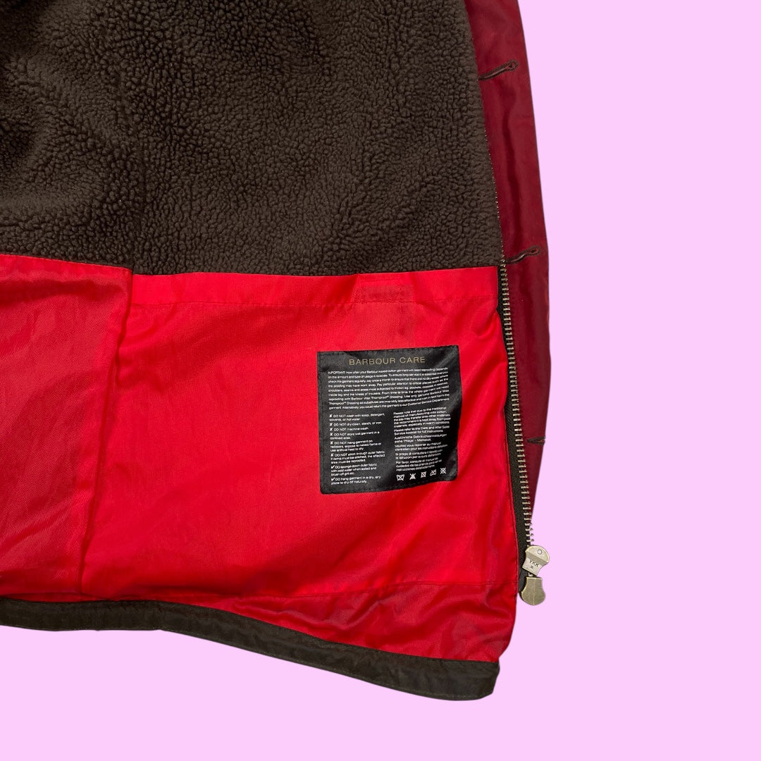 Vintage barbour wax parka - L