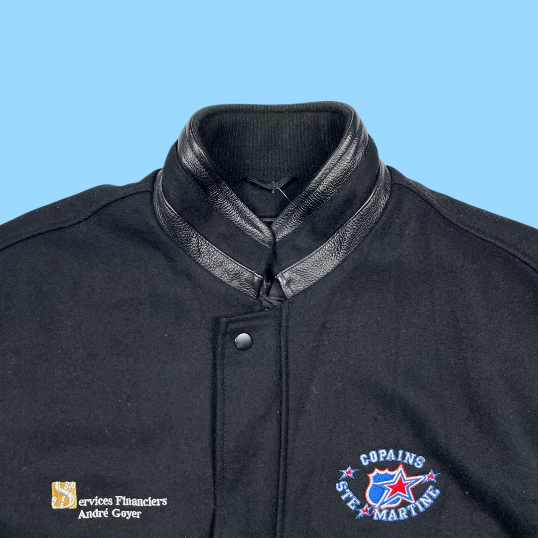 Vintage copain Ste Martine varsity jacket - L