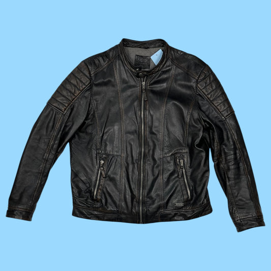 Vintage Mustang leather jacket - XL