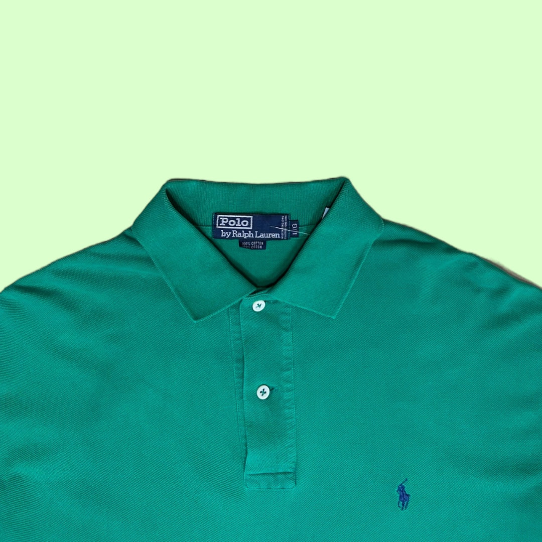 Vintage Ralph Lauren longsleeve polo shirt - L