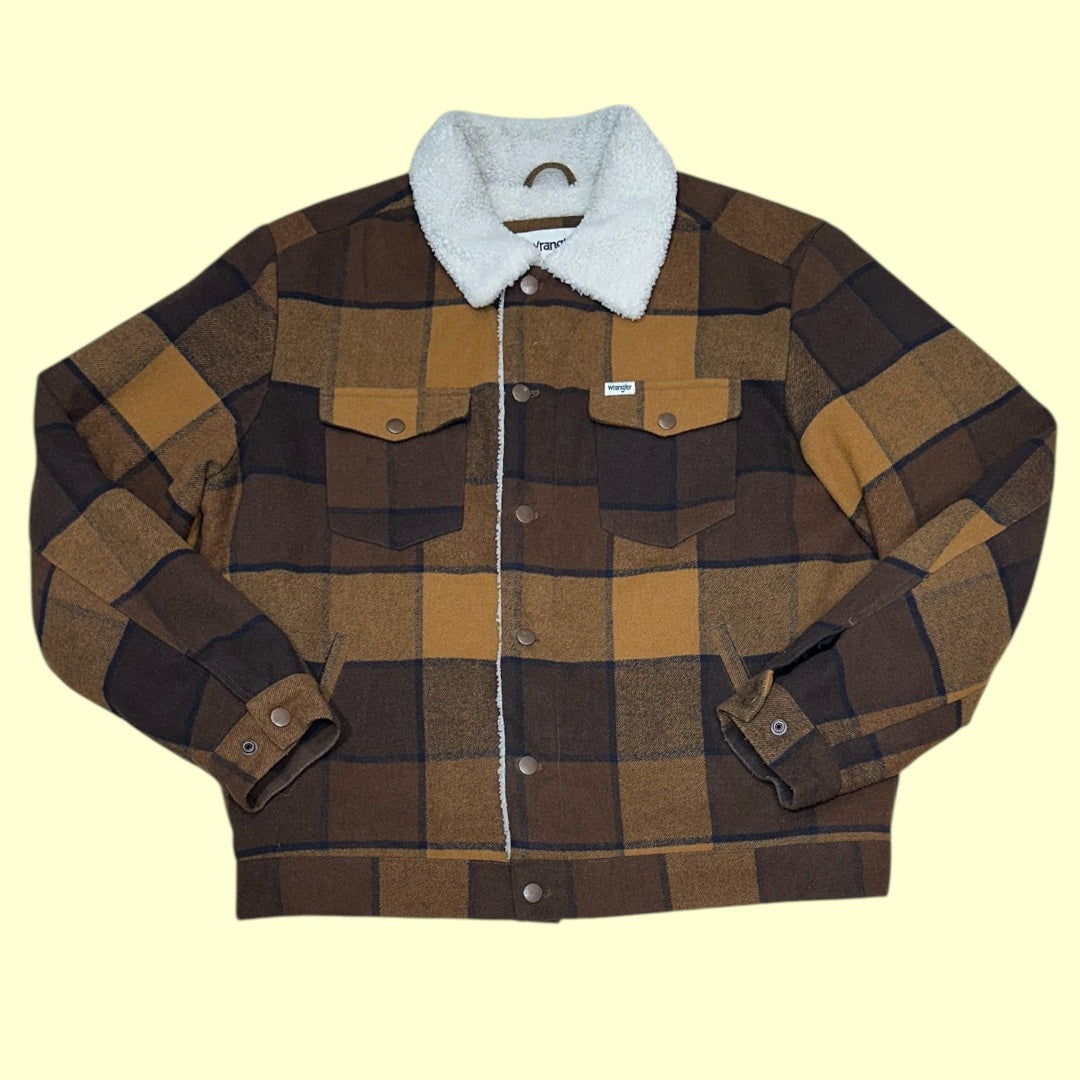 Wrangler sherpa jacket - XL