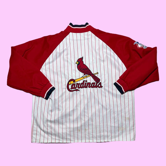 VINTAGE REVERSIBLE CARDINALS JACKET - 2XL