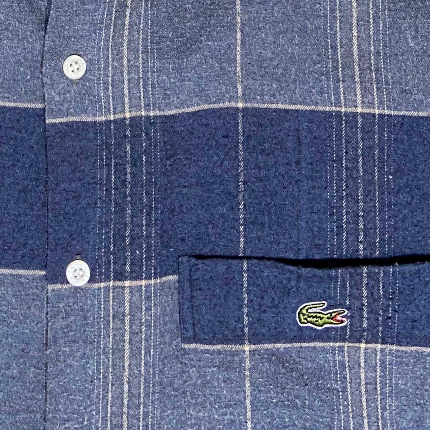 Vintage Lacoste flannel shirt - L