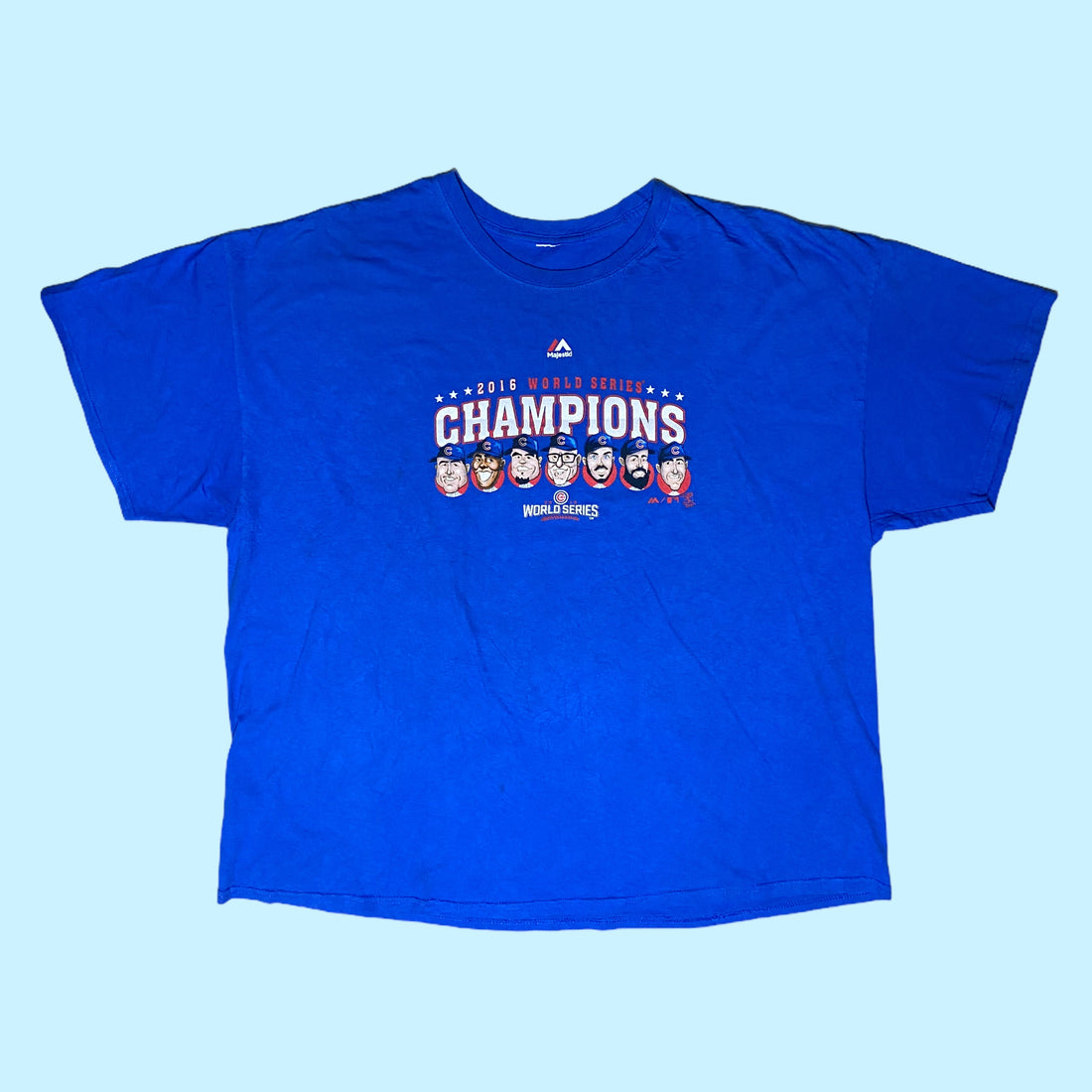 MAJESTIC CUBS CHAMPIONS T-SHIRT - 2XL