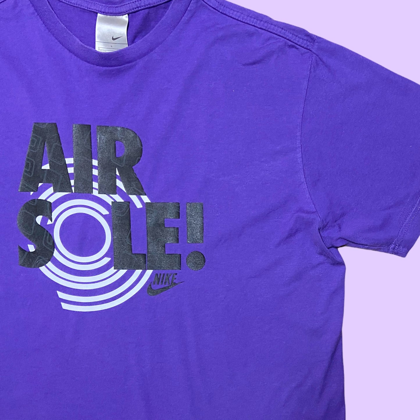 Vintage Nike Air Sole T-Shirt - L