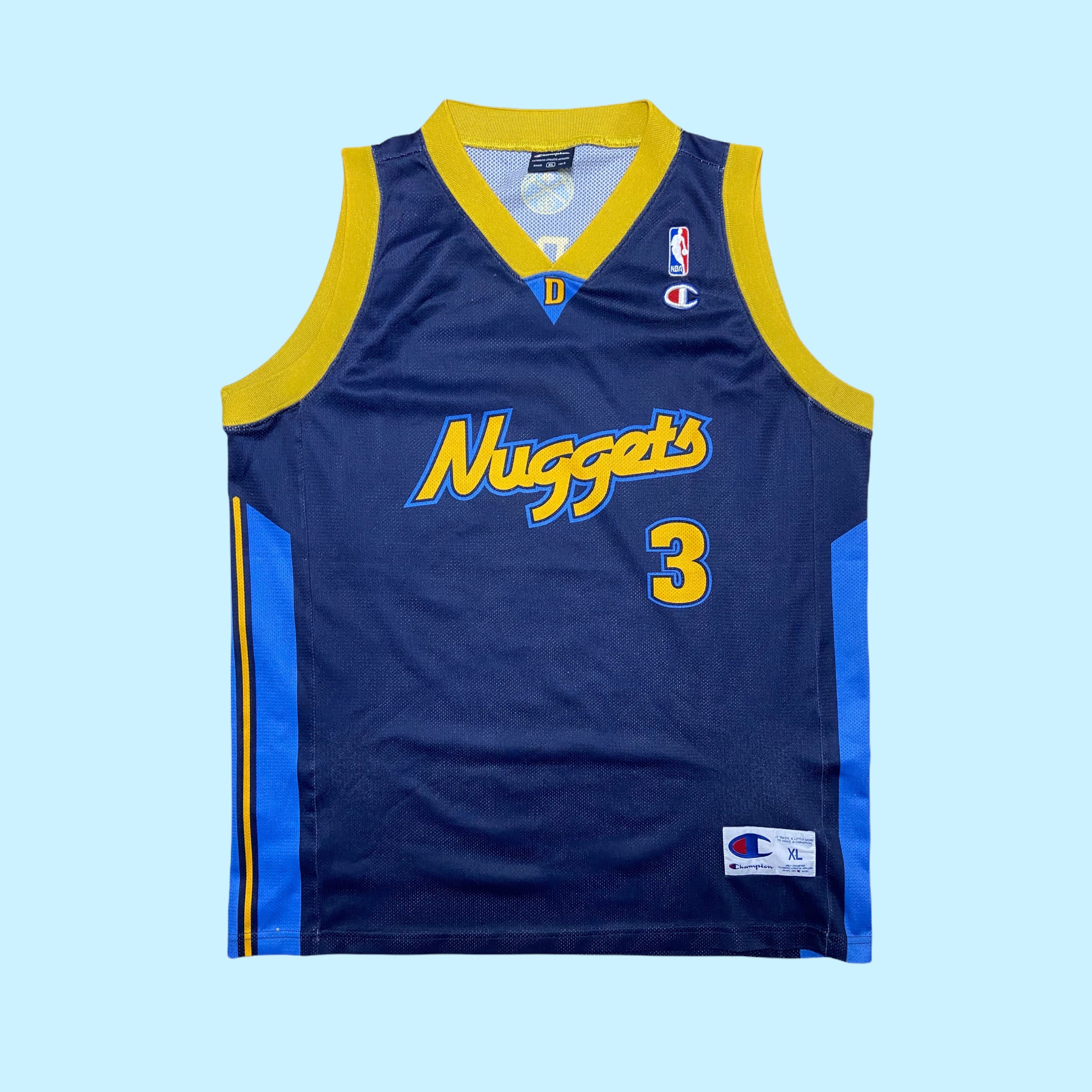 Allen iverson nuggets jersey hotsell