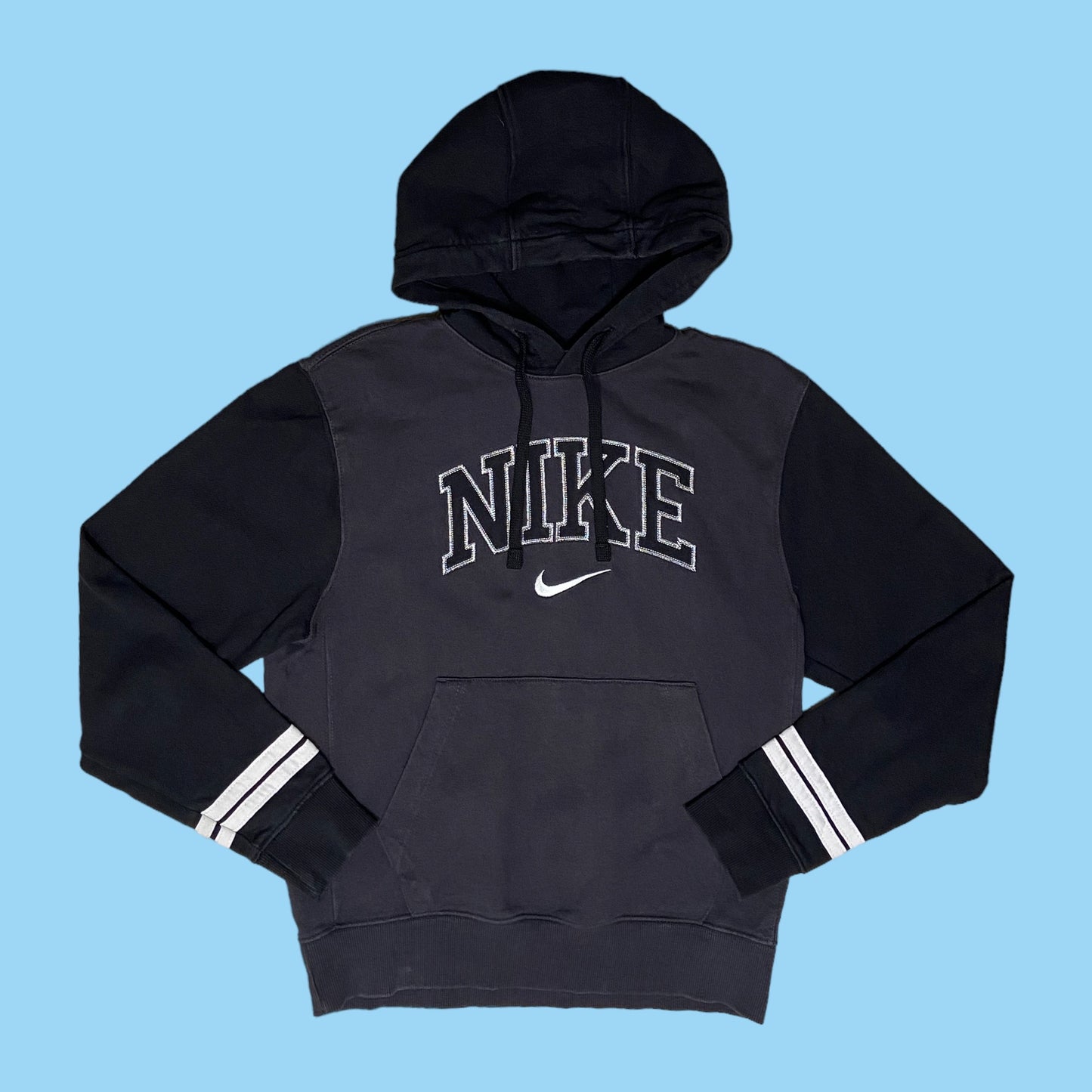 Vintage Nike spellout hoodie - XS