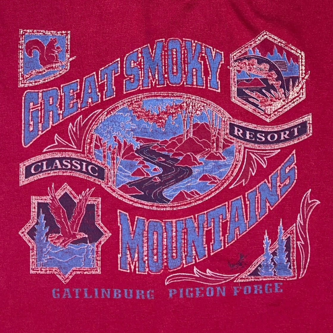 Vintage Smoky Mountains t-shirt - XXL