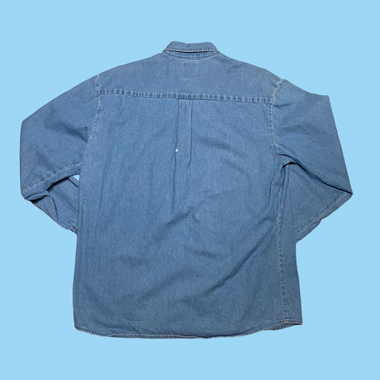 Vintage Dickies denim work shirt - XL