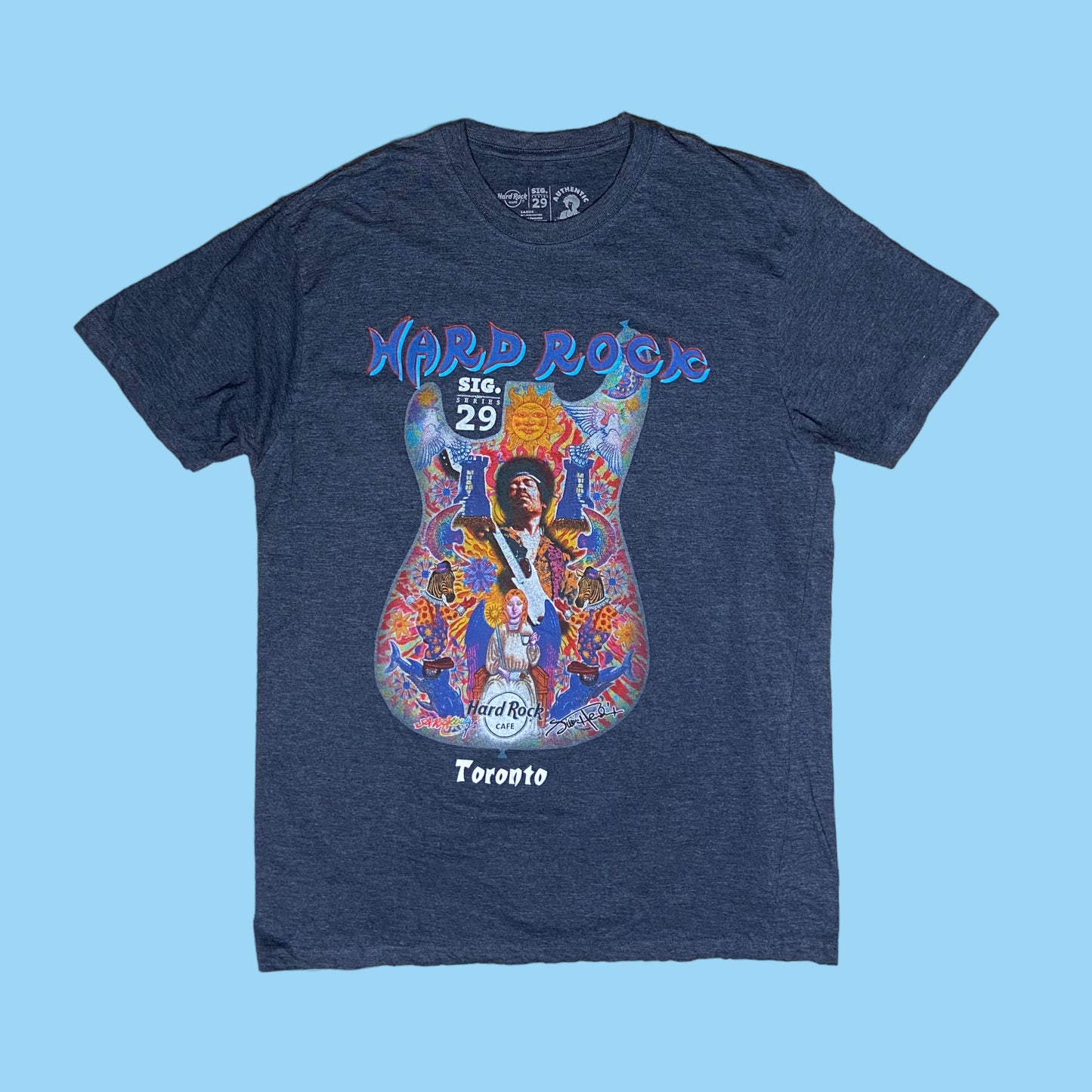 Jimi Hendrix signature t-shirt - L