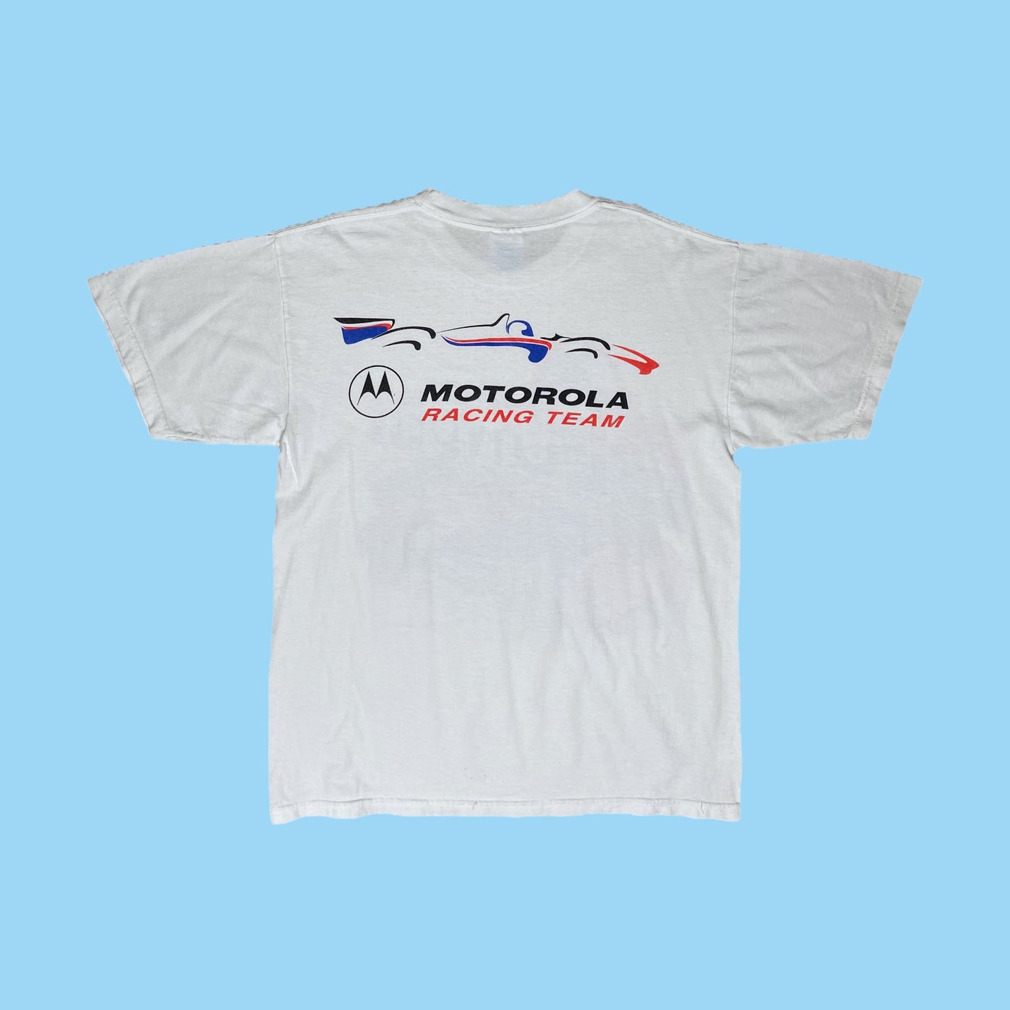 Vintage Blundell Motorola racing team t-shirt - L