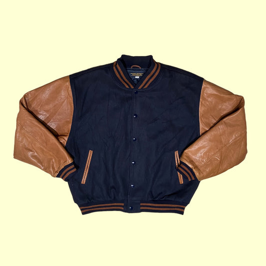 Vintage varsity jacket - L