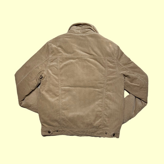 Vintage Guess corduroy sherpa jacket - M