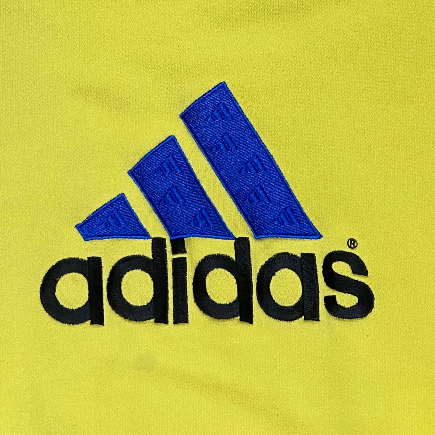 Vintage Adidas corporate logo line sweater - M
