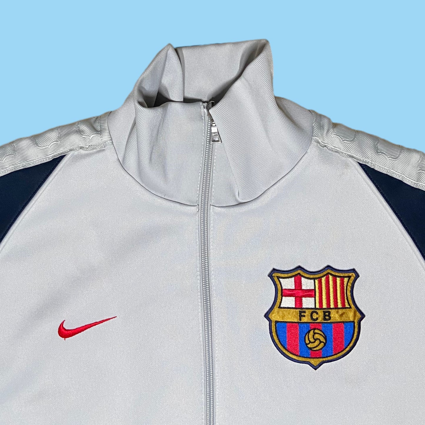 Vintage FC Barcelona track jacket - L