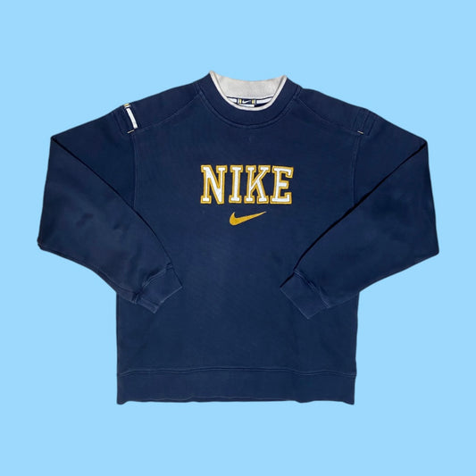 Vintage Nike spellout sweater - S