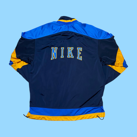 Vintage Nike spellout track jacket - L